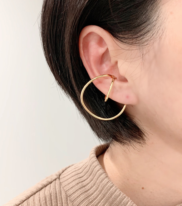 twist wave earcuff Ⅱ（片耳） 2枚目の画像