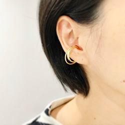 Crescent moon earcuff 2枚目の画像