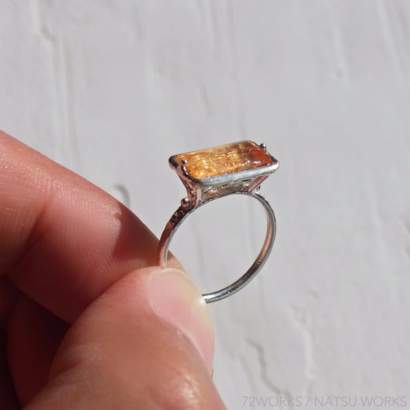 インペリアル・トパーズ リング ＊ Topaz Ring ⑦ 2枚目の画像