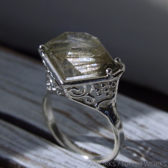 ルチルクォーツ リング ・ SilverRutile Ring 1枚目の画像