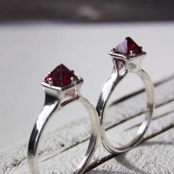 スピネル リング ＊ Spinel Ring twist 5枚目の画像