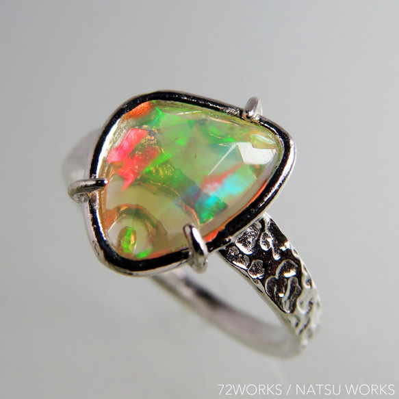 [ SALE ]エチオピア オパール・リング ＊ Ethiopian Opal Ring ▽ 1枚目の画像