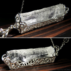 アイスクォーツ ネックレス ＊ Ice Quartz Necklace 3枚目の画像