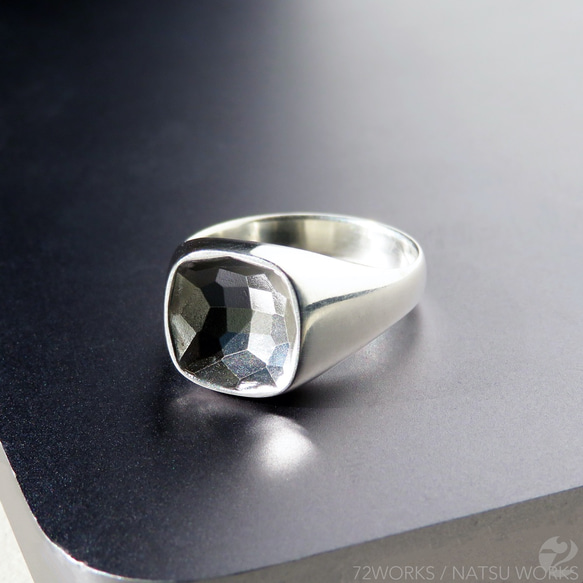 Gem Free Ring ＊ シルバーリング □ 5枚目の画像