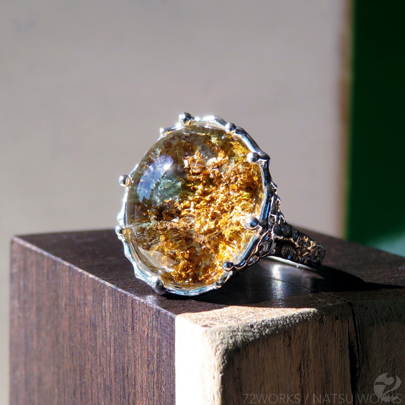 ガーデンクォーツ リング ＊ Garden Quartz Ring b 1枚目の画像