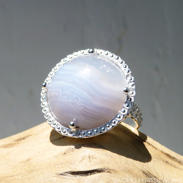 レースアゲート リング ＊ Agate Ring 1枚目の画像