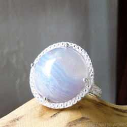 レースアゲート リング ＊ Agate Ring 3枚目の画像