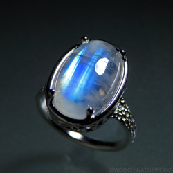 ムーンストーン リング ＊ Moonstone Ring 0 6枚目の画像