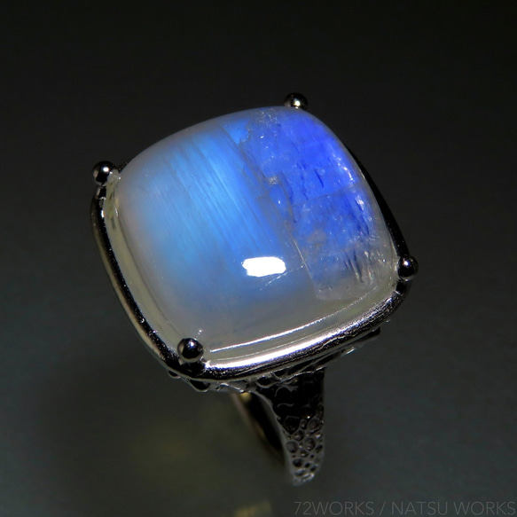 ムーンストーン リング ＊ Moonstone Ring □ 2枚目の画像