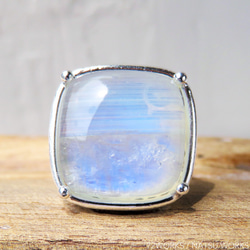 ムーンストーン リング ＊ Moonstone Ring □ 5枚目の画像