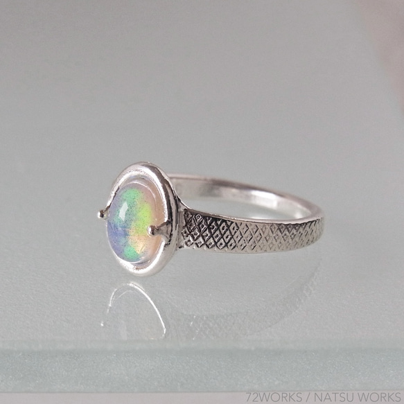 【SALE】オパール リング ＊ Opal Ring X 5枚目の画像