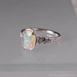 【SALE】オパール リング ＊ Opal Ring Vlll 3枚目の画像