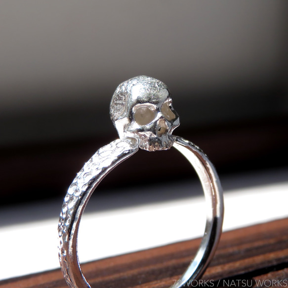 スカル・リング ＊ Skull Silver Ring 1枚目の画像