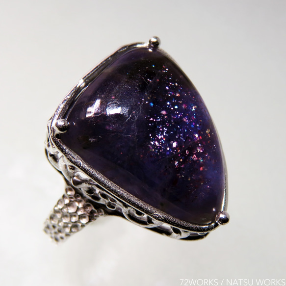 ブラッドショット アイオライト リング / Iolite Ring 2枚目の画像