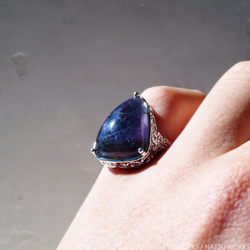 ブラッドショット アイオライト リング / Iolite Ring 6枚目の画像