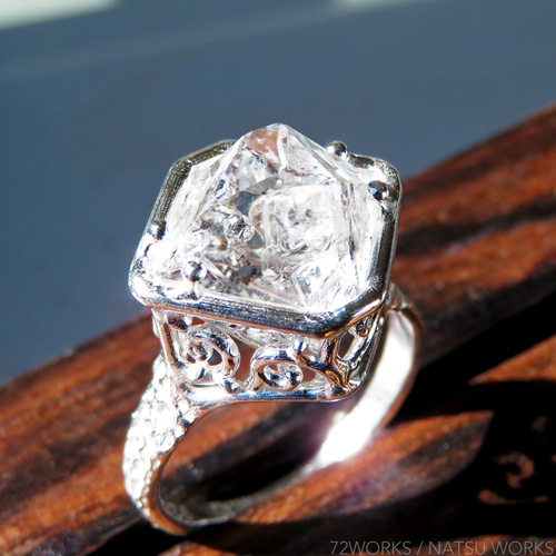 accessoies mau ◆ハーキマーダイヤモンドリング accessoies mau ◇ハーキマーダイヤモンドリング ハーキマー