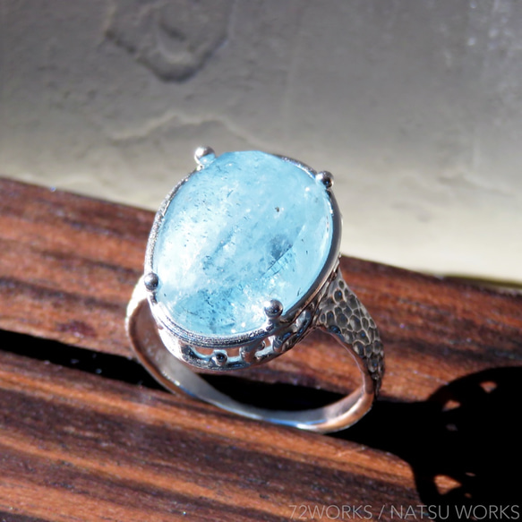 アクアマリン リング / Aquamarine Ring 4枚目の画像