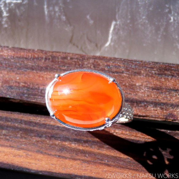 カーネリアン リング / Carnelian Ring 4枚目の画像