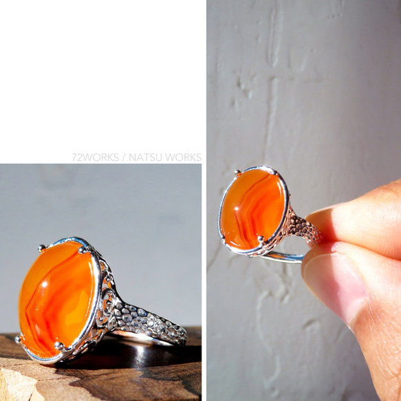 カーネリアン リング / Carnelian Ring 0 3枚目の画像