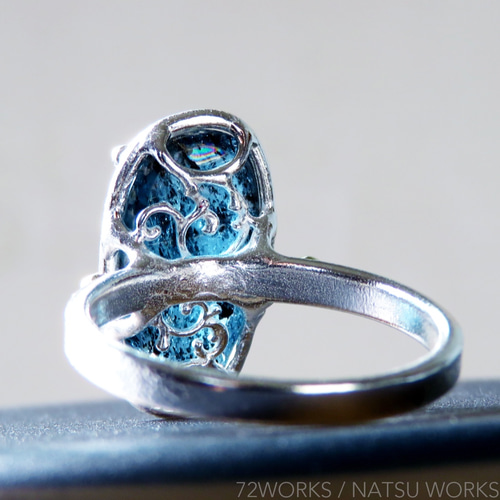 モスカイヤナイトリング / Moss Kyanite Ring l 指輪・リング NATSU