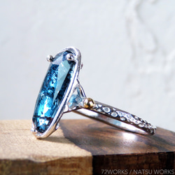 モスカイヤナイトリング / Moss Kyanite Ring ll 2枚目の画像