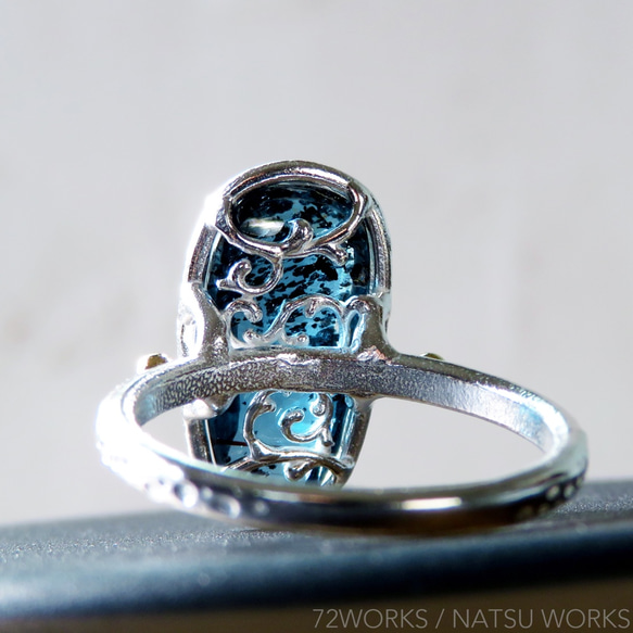 モスカイヤナイトリング / Moss Kyanite Ring ll 3枚目の画像