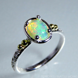 エチオピアオパール リング / Ethiopian Opal Ring : 2枚目の画像