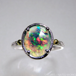 エチオピアオパール リング / Ethiopian Opal Ring rl 2枚目の画像