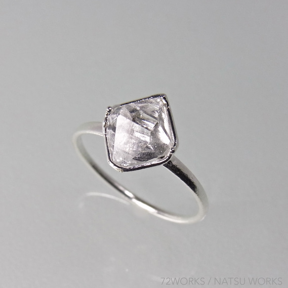ハーキマー・ダイヤモンド リング Herkimer Ring ⑬ 2枚目の画像