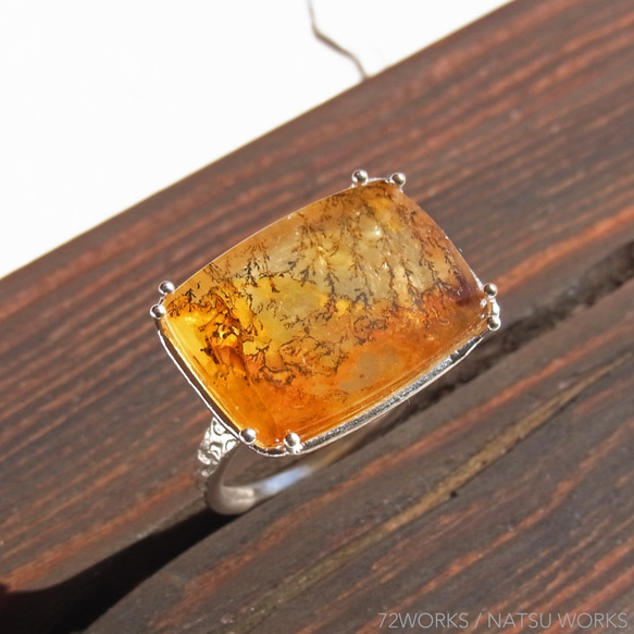 デンドリック クォーツ Dendritic Quartz Ring ⑧ 4枚目の画像