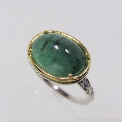 エメラルド 18K リング　Emerald Ring 1枚目の画像