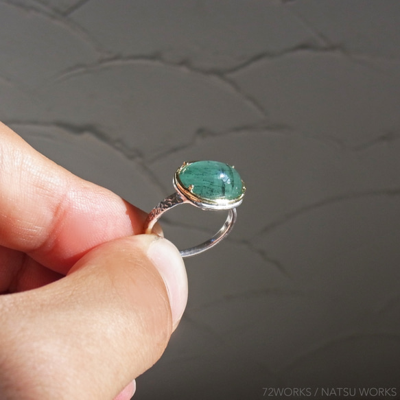 エメラルド 18K リング　Emerald Ring 5枚目の画像