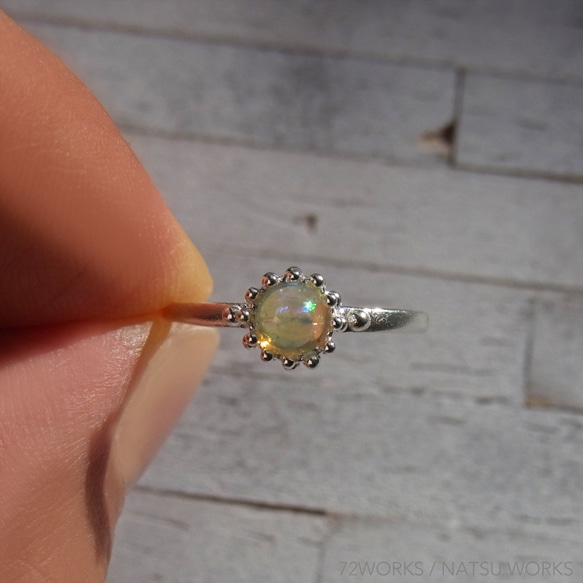 オパール Precious Opal Ring l 5枚目の画像
