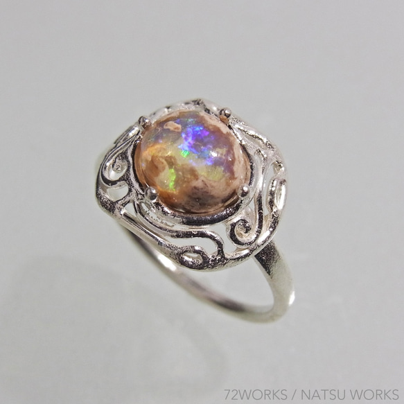 オパール Precious Opal Ring lll 2枚目の画像