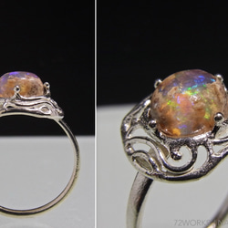 オパール Precious Opal Ring lll 3枚目の画像