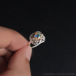 オパール Precious Opal Ring lll 5枚目の画像