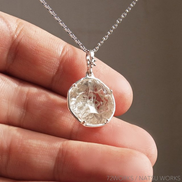 クォーツ Crushed Quartz Necklace 2 5枚目の画像