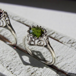 グリーン・トルマリン リング ＊ Tourmaline Ring 1枚目の画像