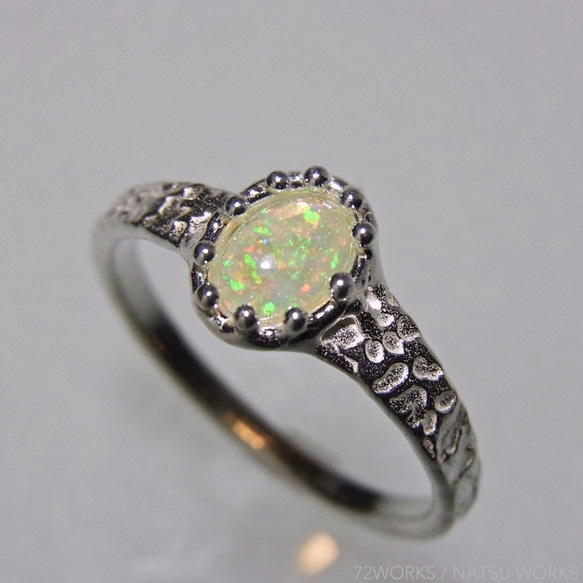 オパール リング ＊ Opal Ring Vllll 2枚目の画像