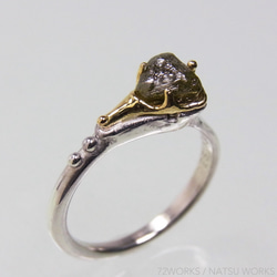 ダイヤモンド リング ＊ Diamond & 18K Ring ▽ 2枚目の画像