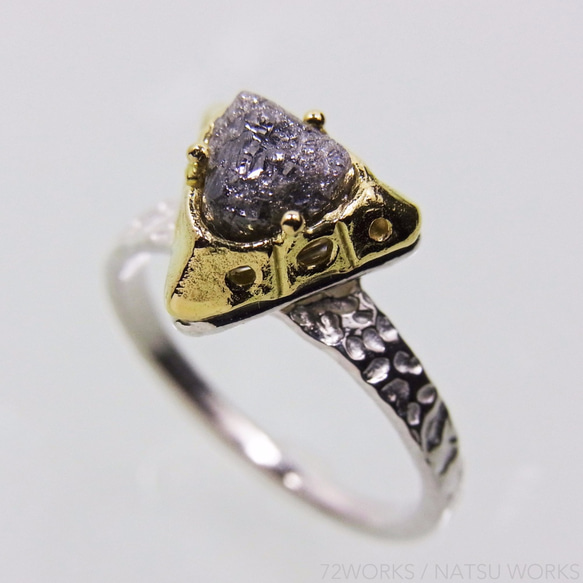 ダイヤモンド 18k Diamond Ring △ll 2枚目の画像