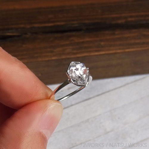 accessories mau ハーキマーダイヤモンドリング ハーキマー・ダイヤモンド リング Herkimer Ring ⑭ 指輪