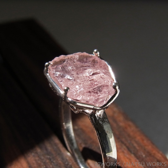 モルガナイト リング ＊ Morganite Ring lll 5枚目の画像