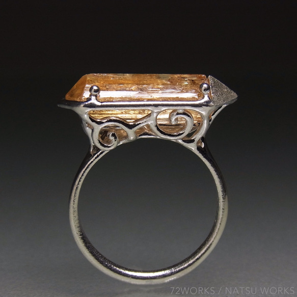 インペリアル・トパーズ ＊ Imperial Topaz Ring 3枚目の画像