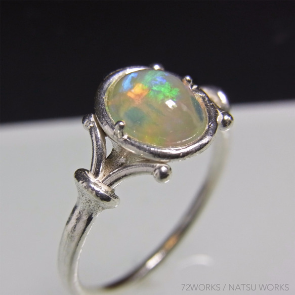 オパール リング ＊ Precious Opal Ring ll 1枚目の画像