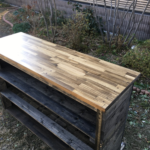 バーカウンター フットレスト付【現状渡し】カグマニア