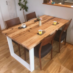 2/20まで！杉無垢材のダイニングテーブル【ハンドメイド】 2/20