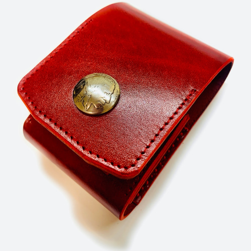 【マツ】タバコケース　ルガトショルダー　手縫い　キャンモア マツ】タバコケース ルガトショルダー 手縫い キャンモア マツ】タバコ