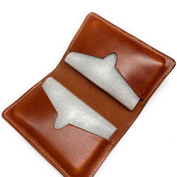 イタリアンレザーの名刺入れ 2枚目の画像