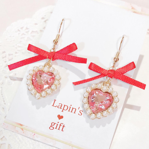 ♡♡量産型 パール ハート キラキラ 乙女 ときめき ジュエリー